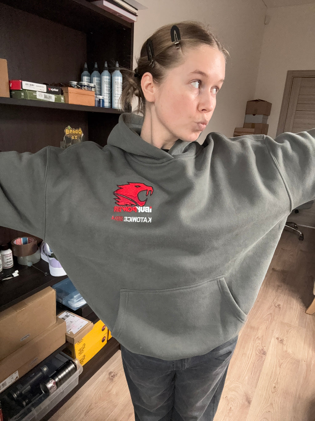 Hoodie BIG iBUYPOWER Holo Katowice 2014