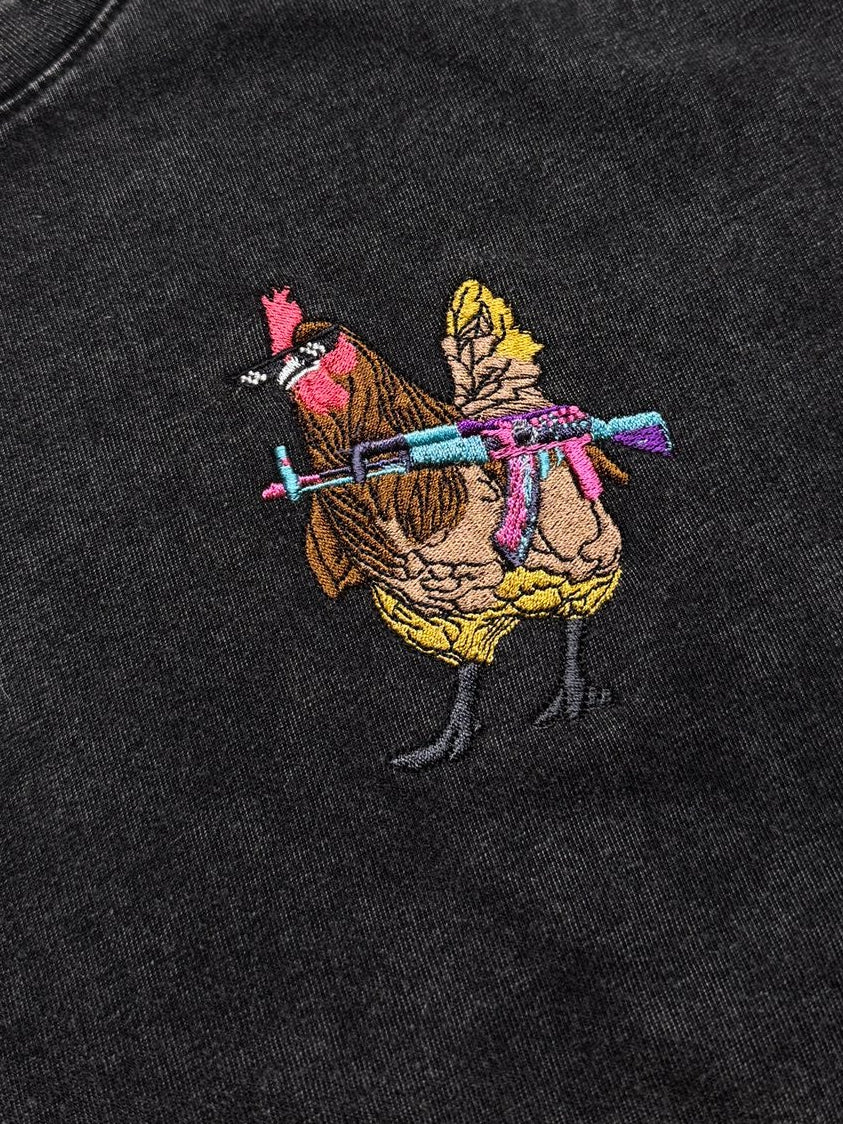 T-Shirt and Chicken + Skin