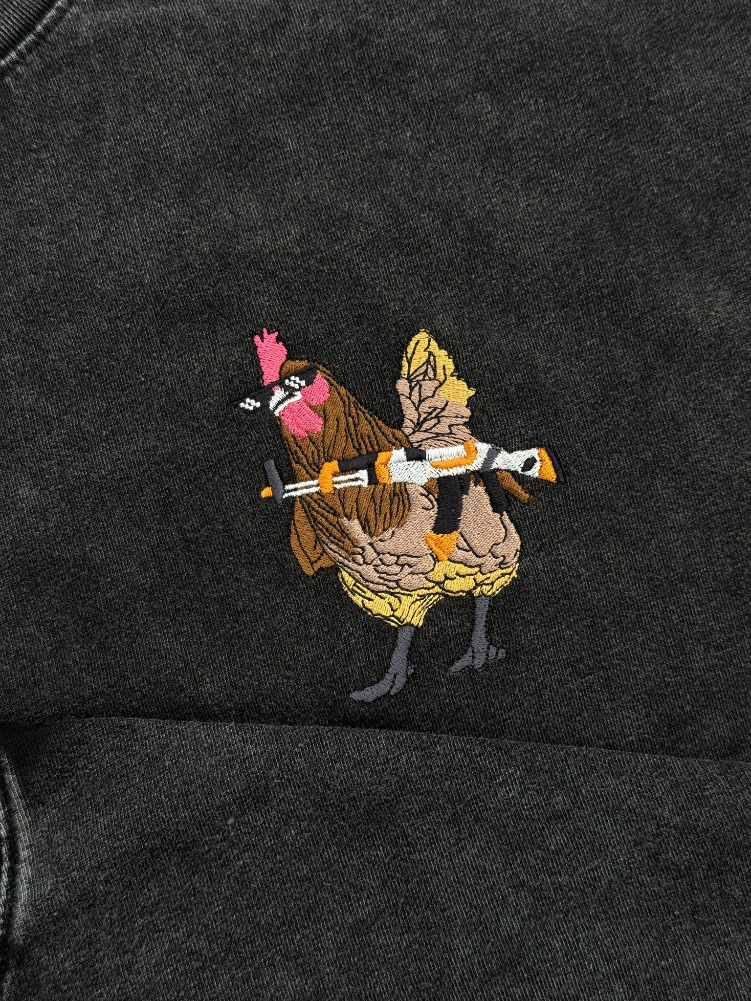 T-Shirt and Chicken + Skin