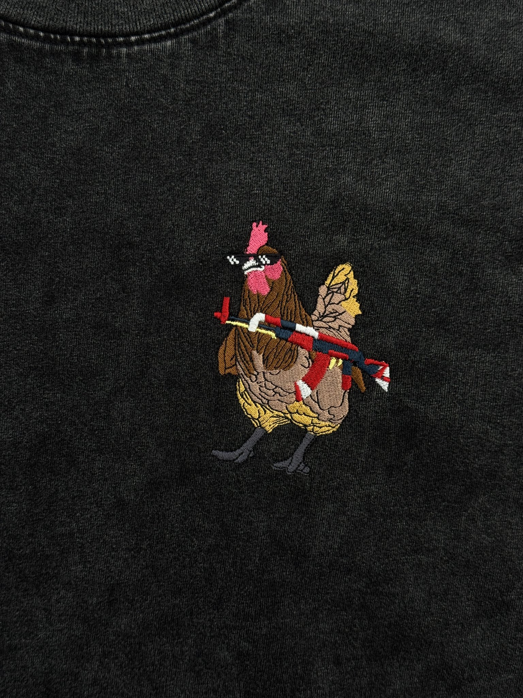 T-Shirt and Chicken + Skin